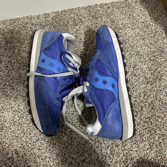 SAUCONY Men's Jazz Original Size 11 In Blue/Grey - Picture 6 of 11